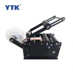 YTK-L100N Simple Manual Labeling Machine Round Bottle Adhesive Sticker Labeller with Handle